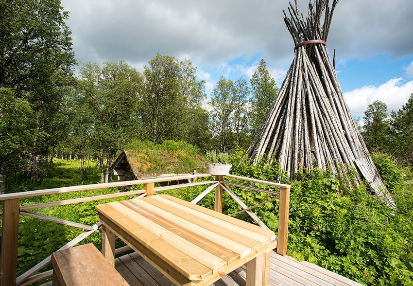 Jämtland中心独一无二的山间小屋。