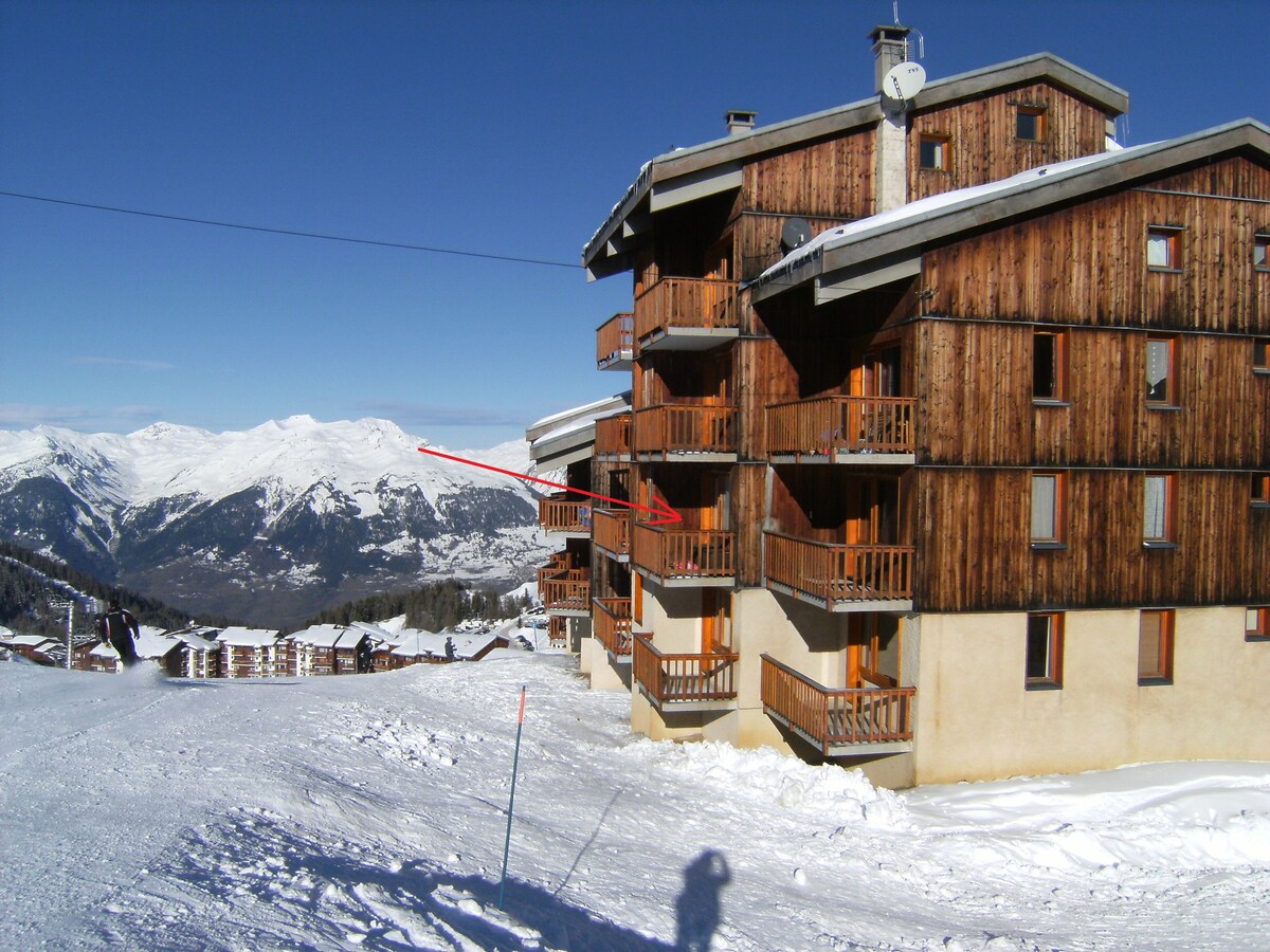 滑雪进出- La Plagne Villages