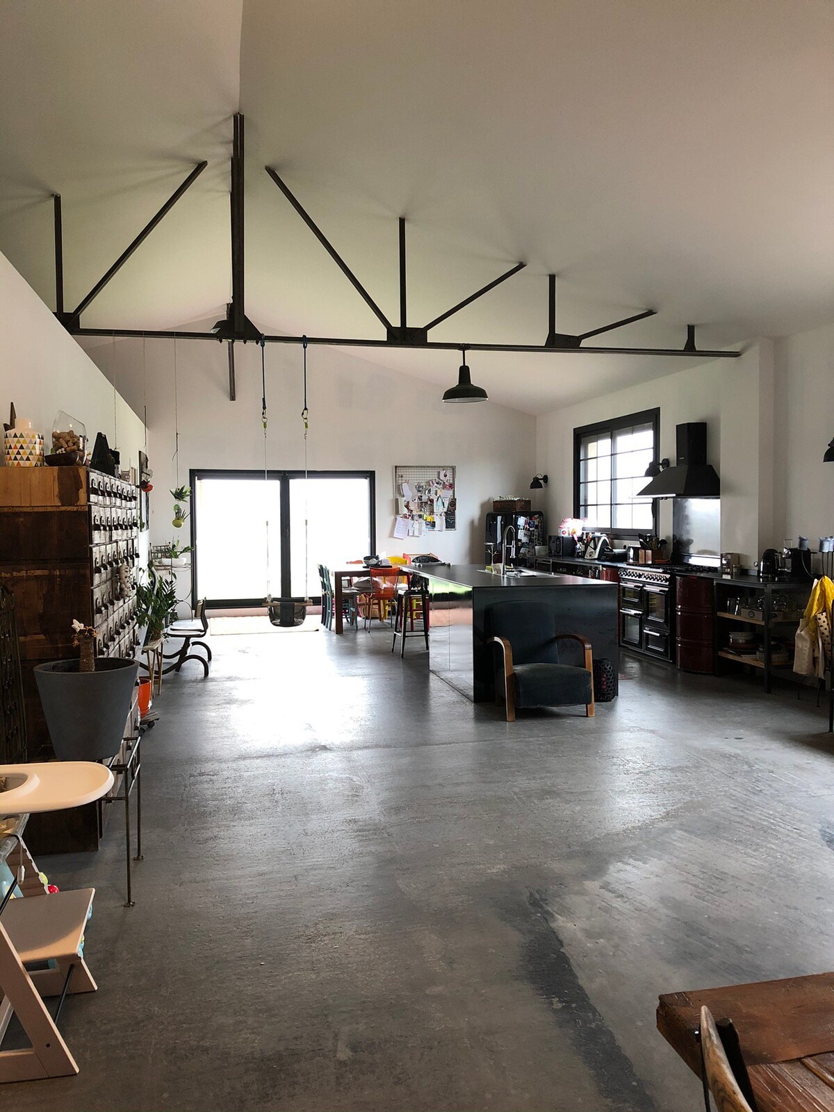 Loft 200平方米，带有60平方米的露台