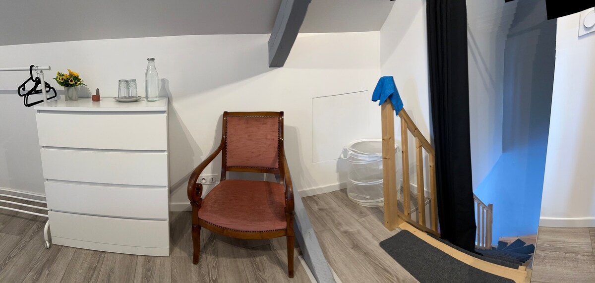 Chambre et salle de bain privé pour 3 personnes