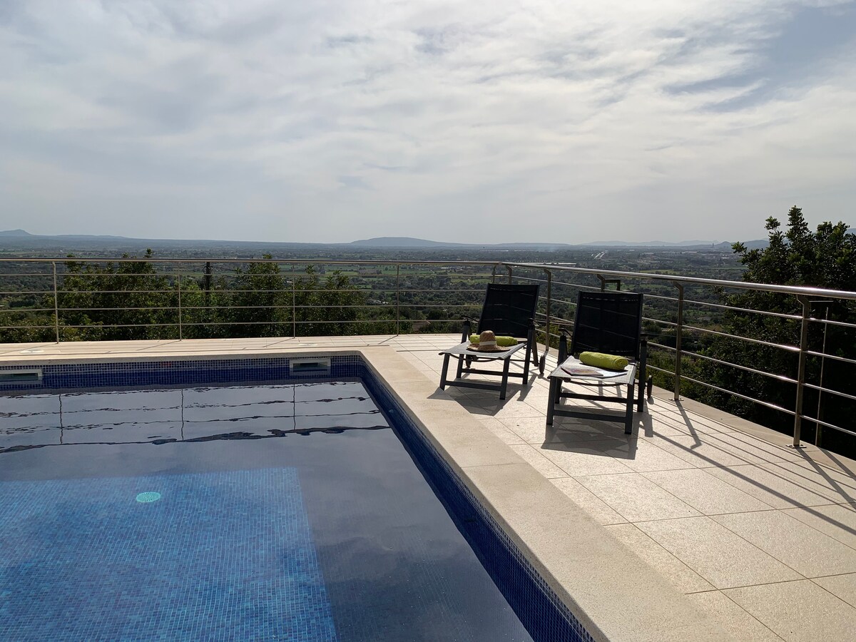 "Tranquilidad, piscina y en el centro de Mallorca"