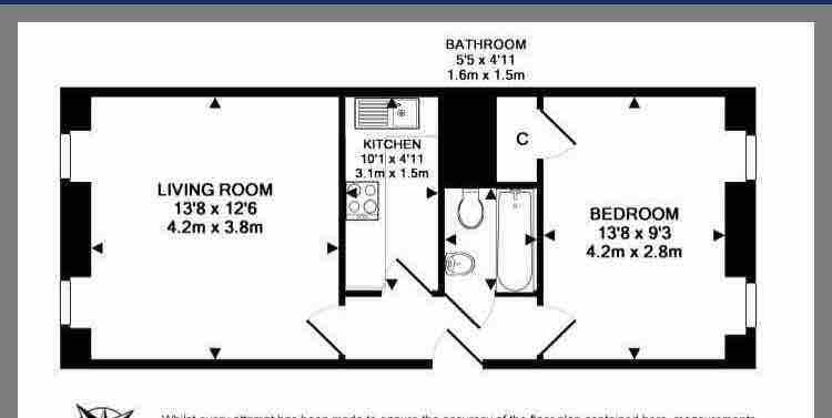 City central cosy flat for 3-5 people