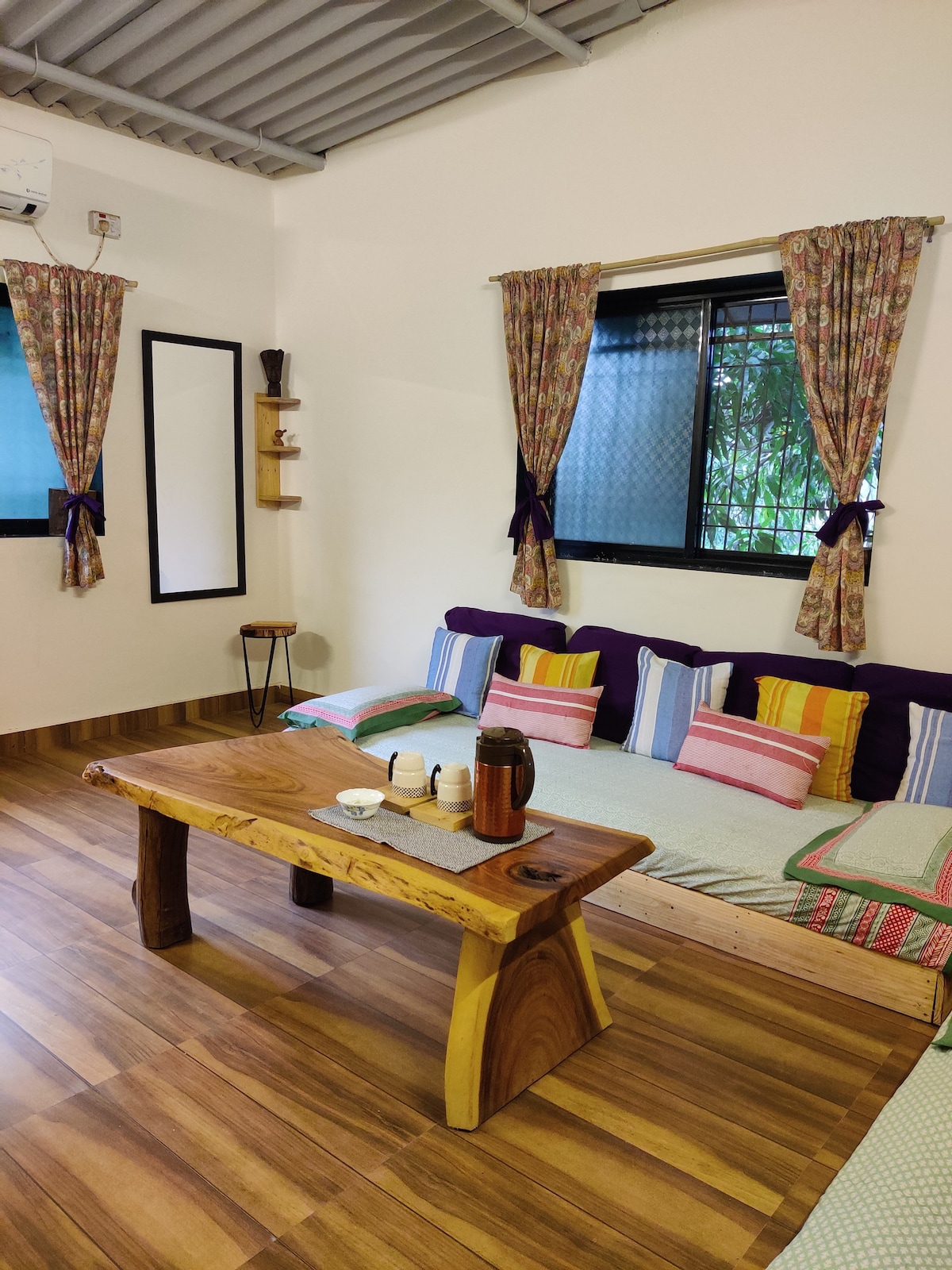 rustic-cosy & pet-friendly farm-stay near imagica