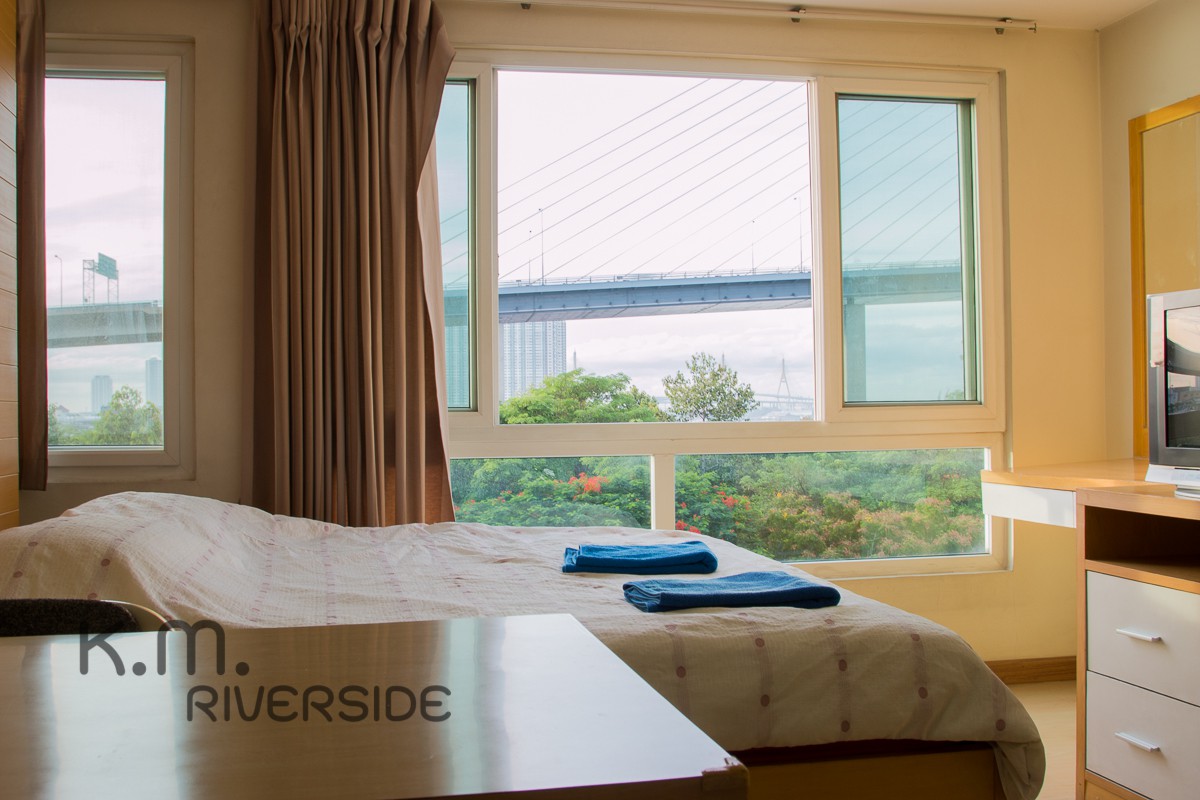漂亮的1卧室公寓， Riverside ，靠近「Asiatique」