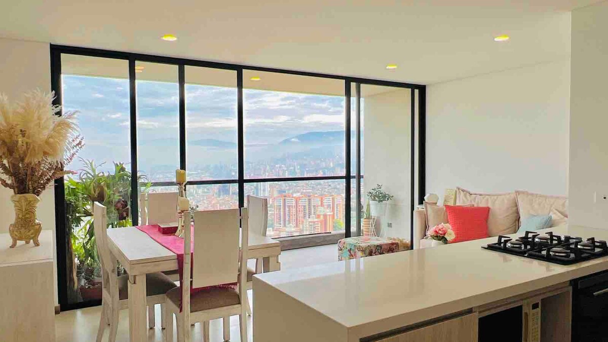 2BR |Apt5Stars+WiFi+Pool+Gym+Cowork+VistasMedellin