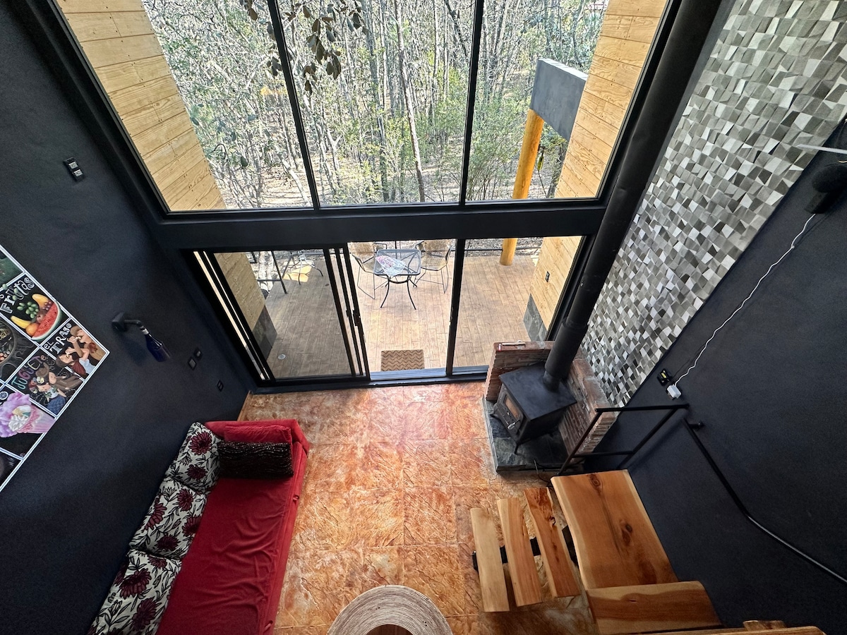 Chalet Oasis Huasca ，带迪士尼、Netflix和无线网络