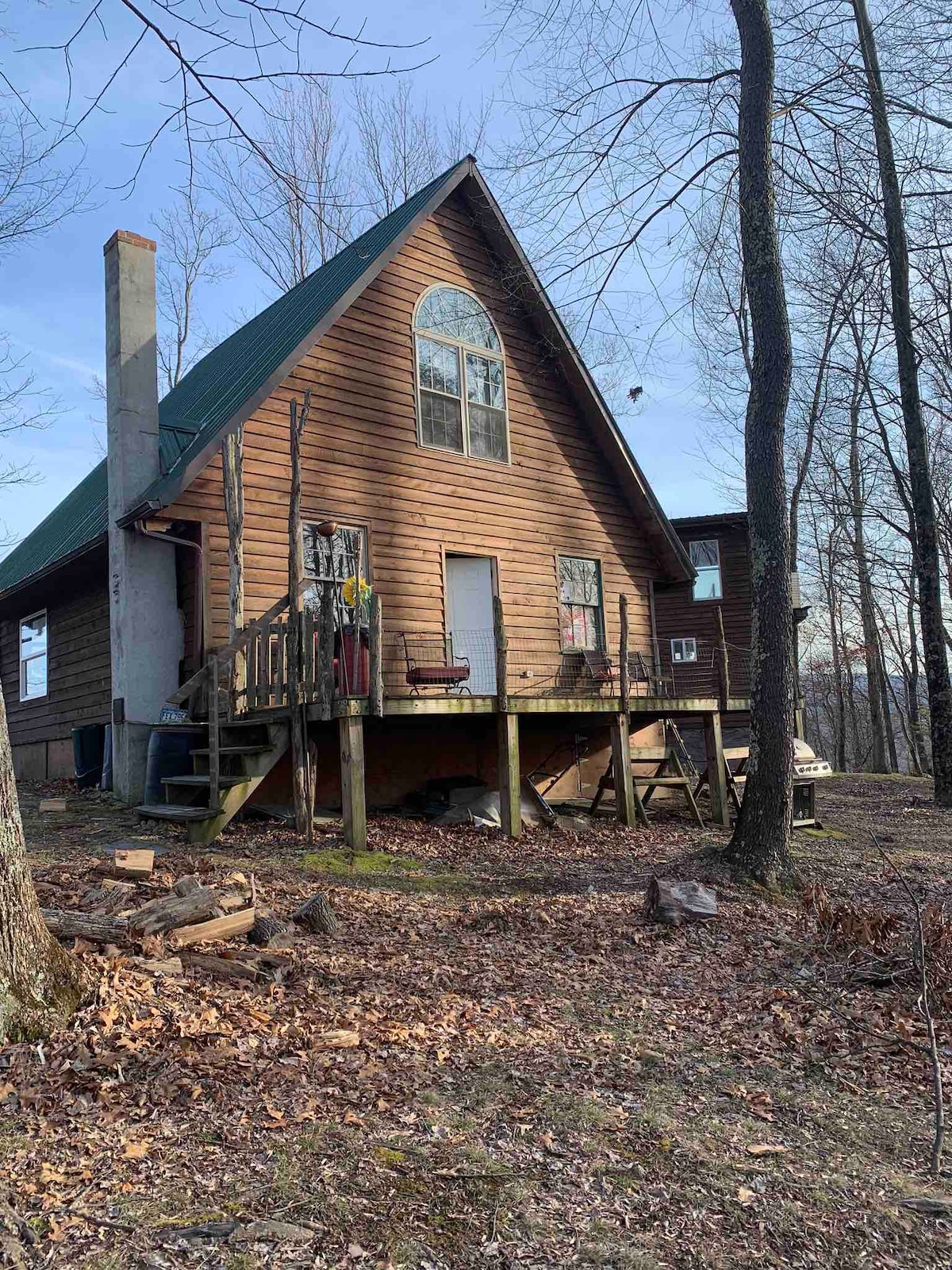 Epic Off Grid Mountain Top Cabin