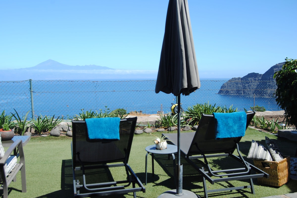 Ferienhaus mit herrlichem Blick auf Teneriffa