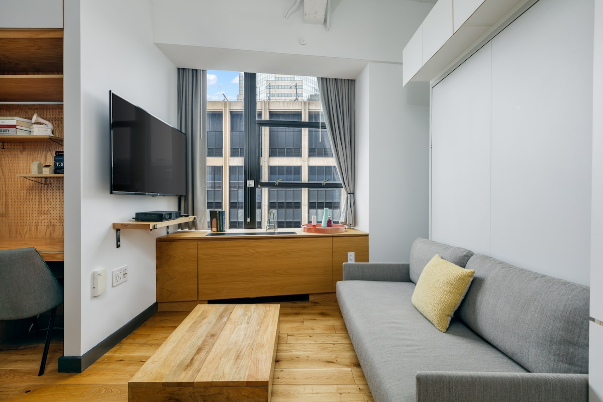 Studio Murphy Apt | Placemakr Wall Street, NYC