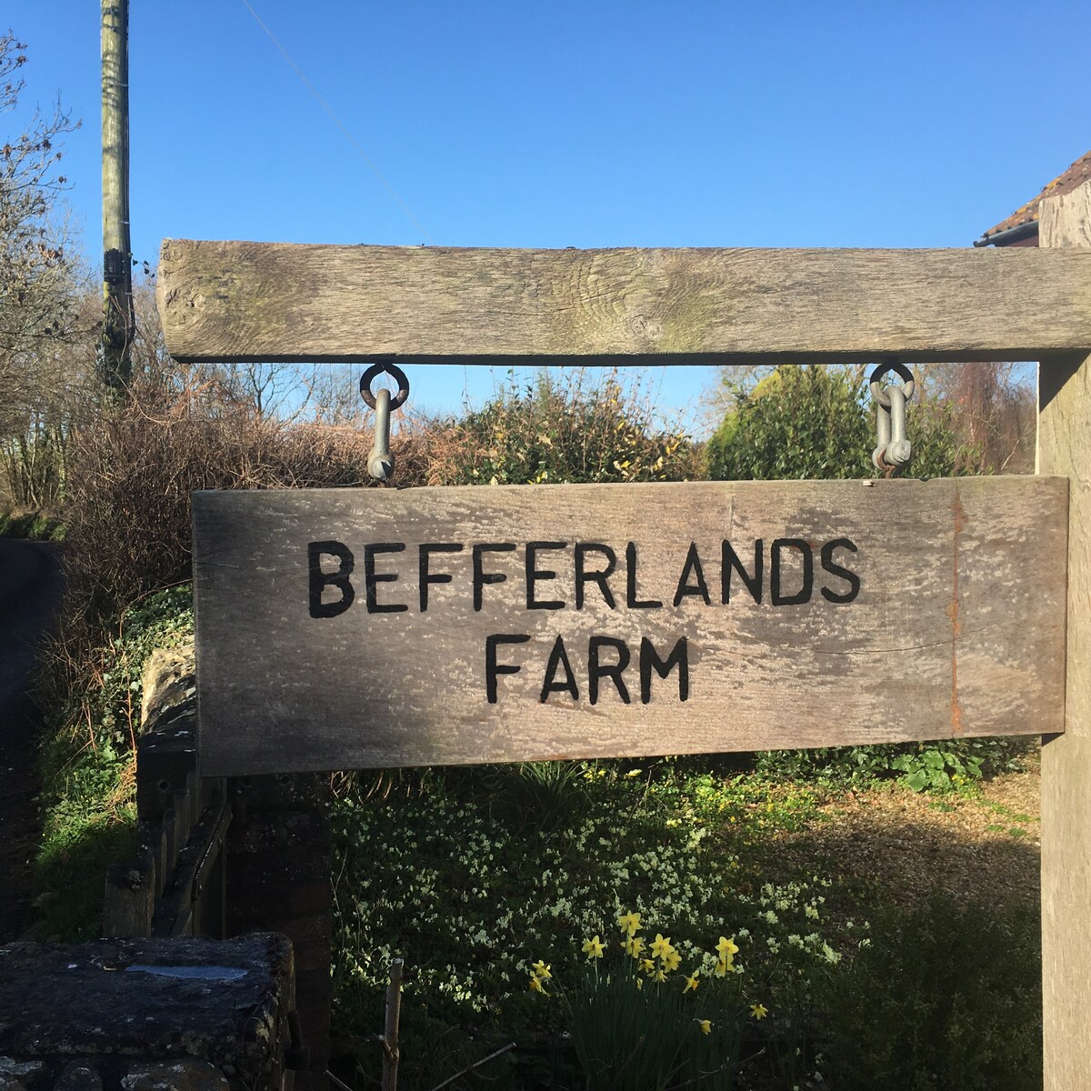 Barn conversion set in farmland near to the beach