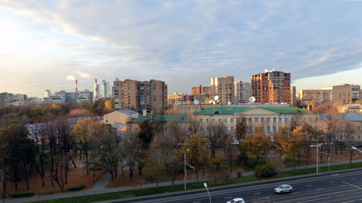 位于莫斯科市中心的Gorky Park Luzniki公寓