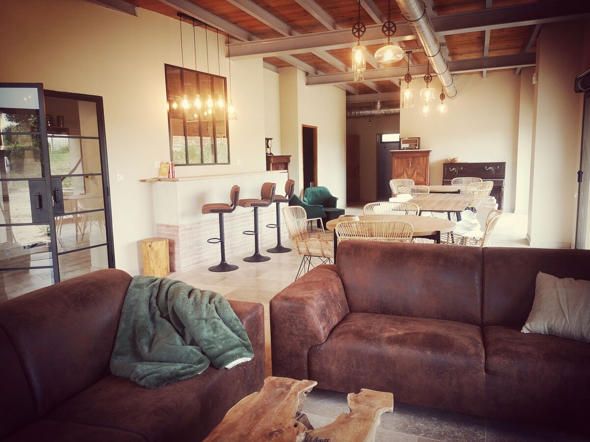 Chambre Boudoir au Domaine des Jammetous