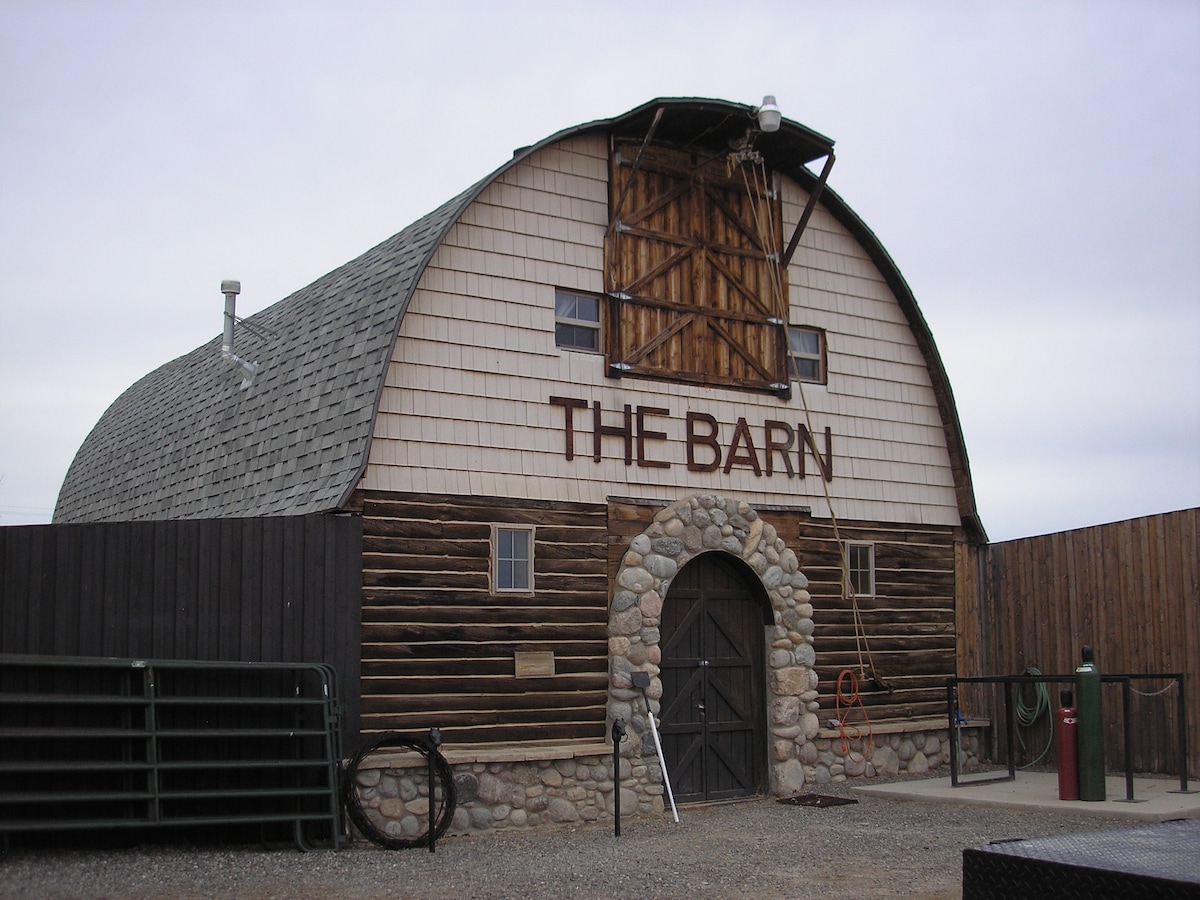 The Loft of the old barn at the Rafter JB