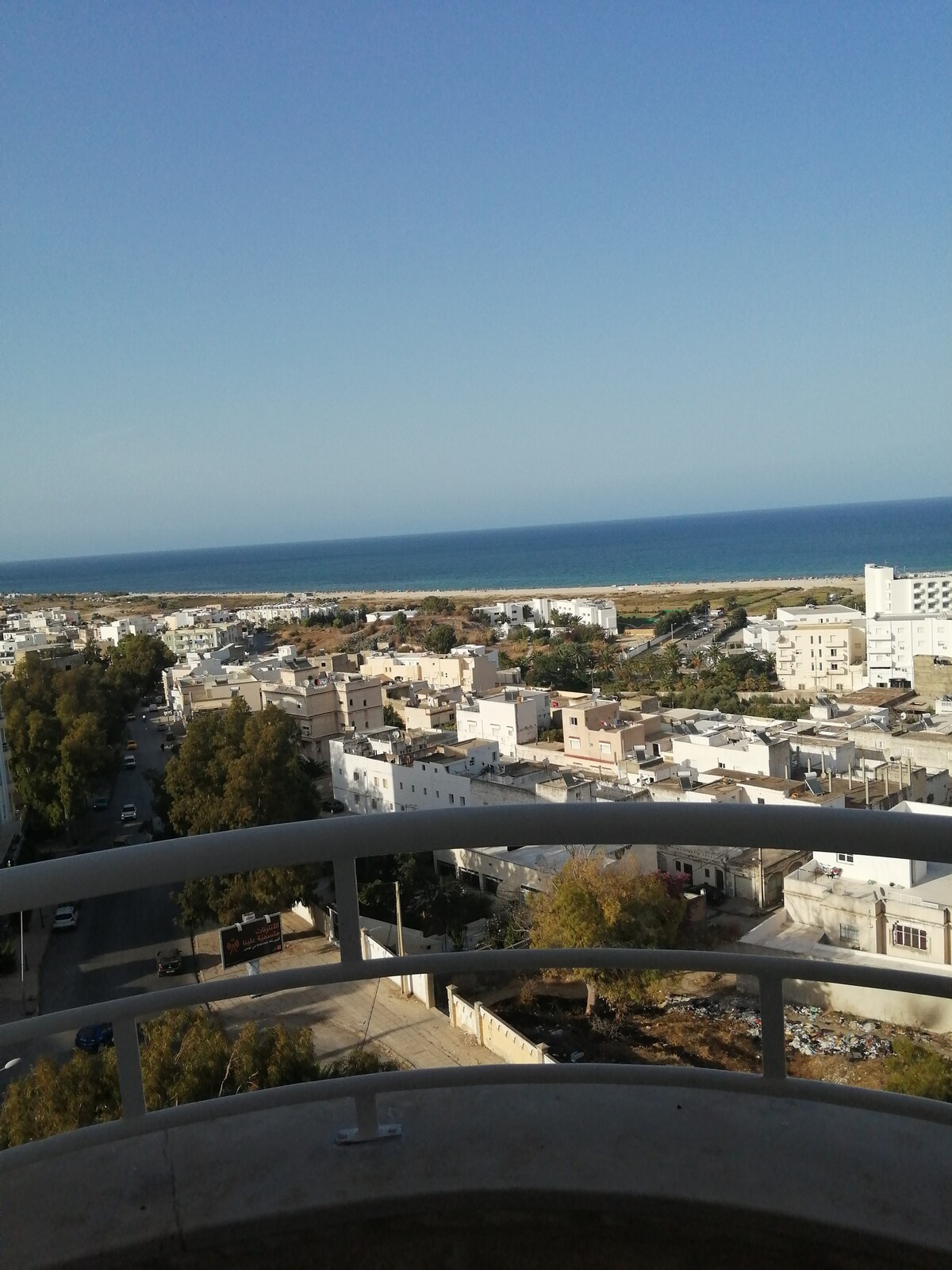 Appartement vue sur mer calme ensoleillée