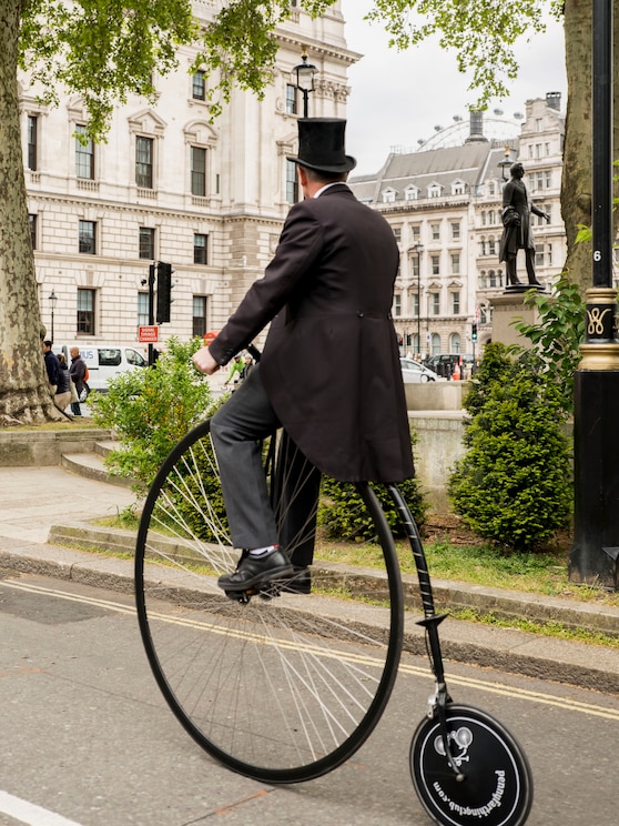 penny farthing bike tour london