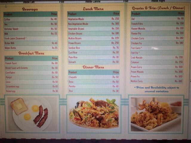 you can also pre-order food from a set menu at satzys