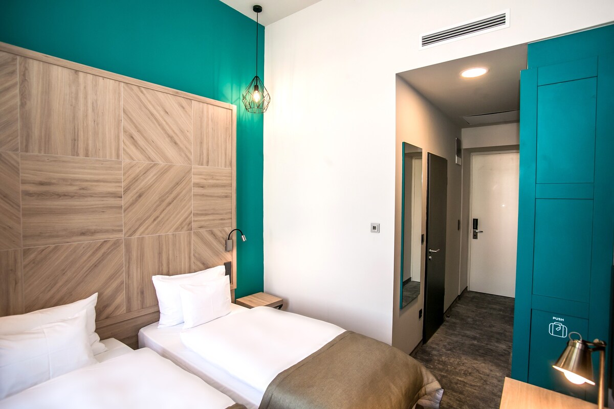T62布达佩斯酒店，标准双人房或双床房