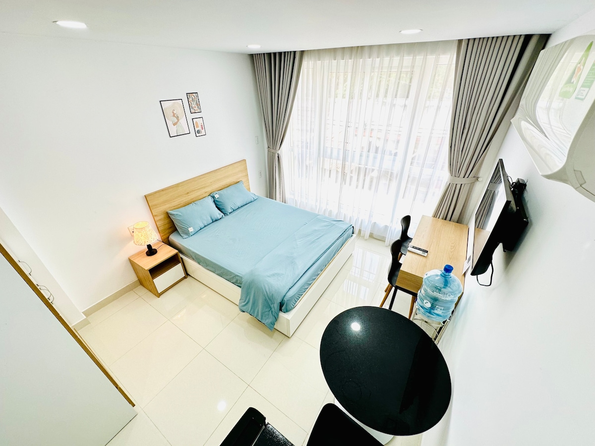 西贡舒适安静的1卧室绿洲401