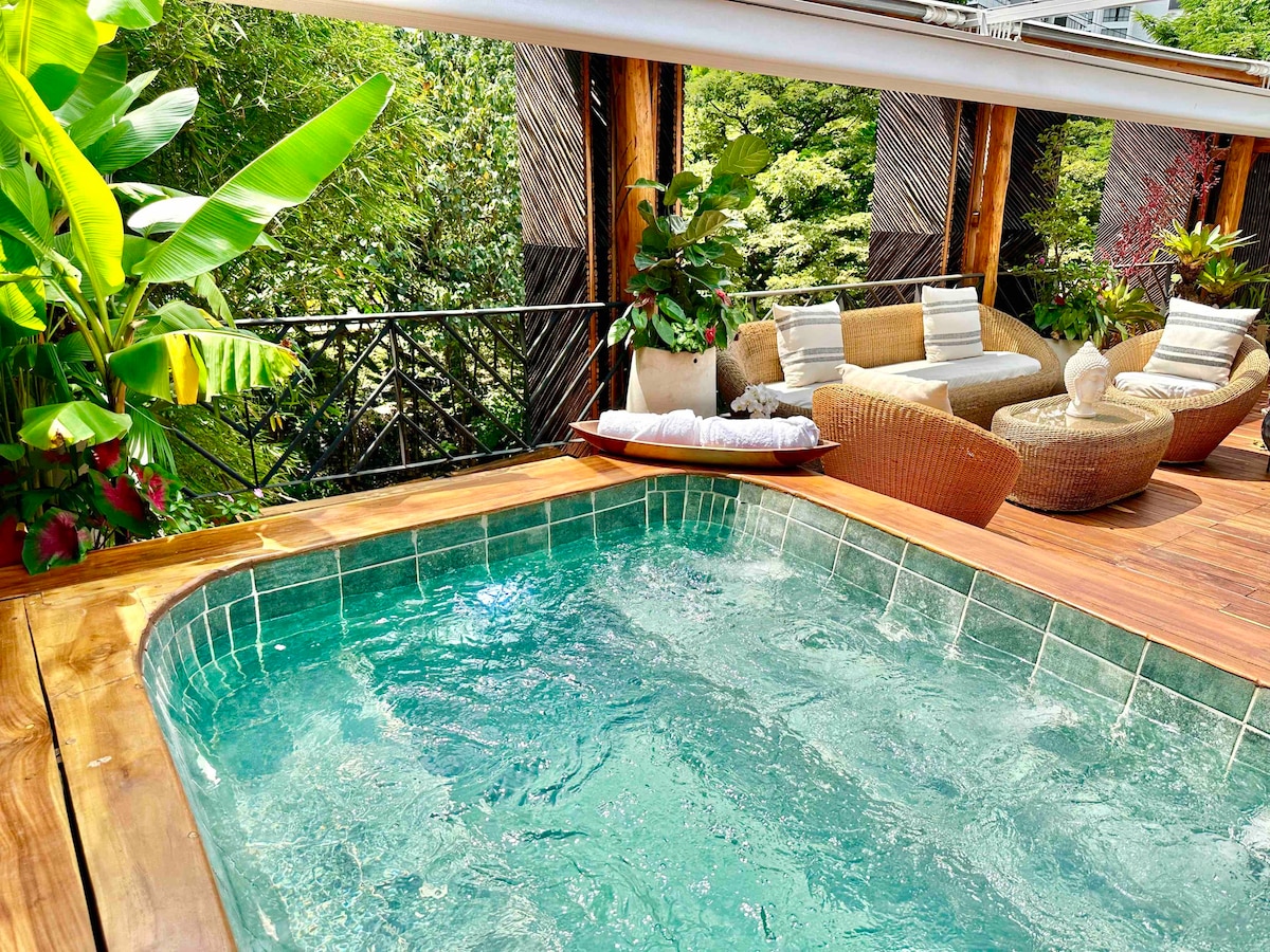 普罗旺斯7卧室别墅|泳池和按摩浴缸