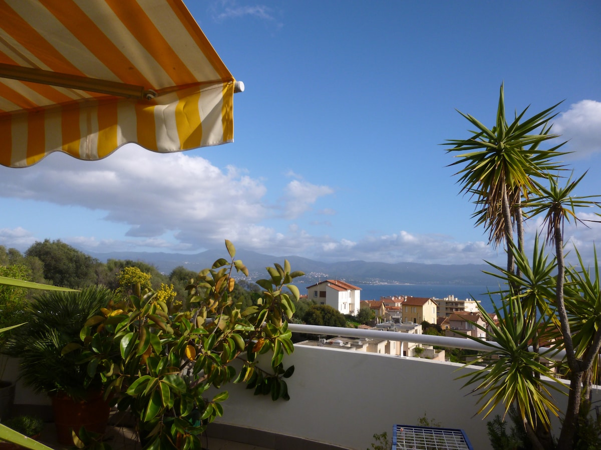 chambre d'hôtes AJACCIO avec parking