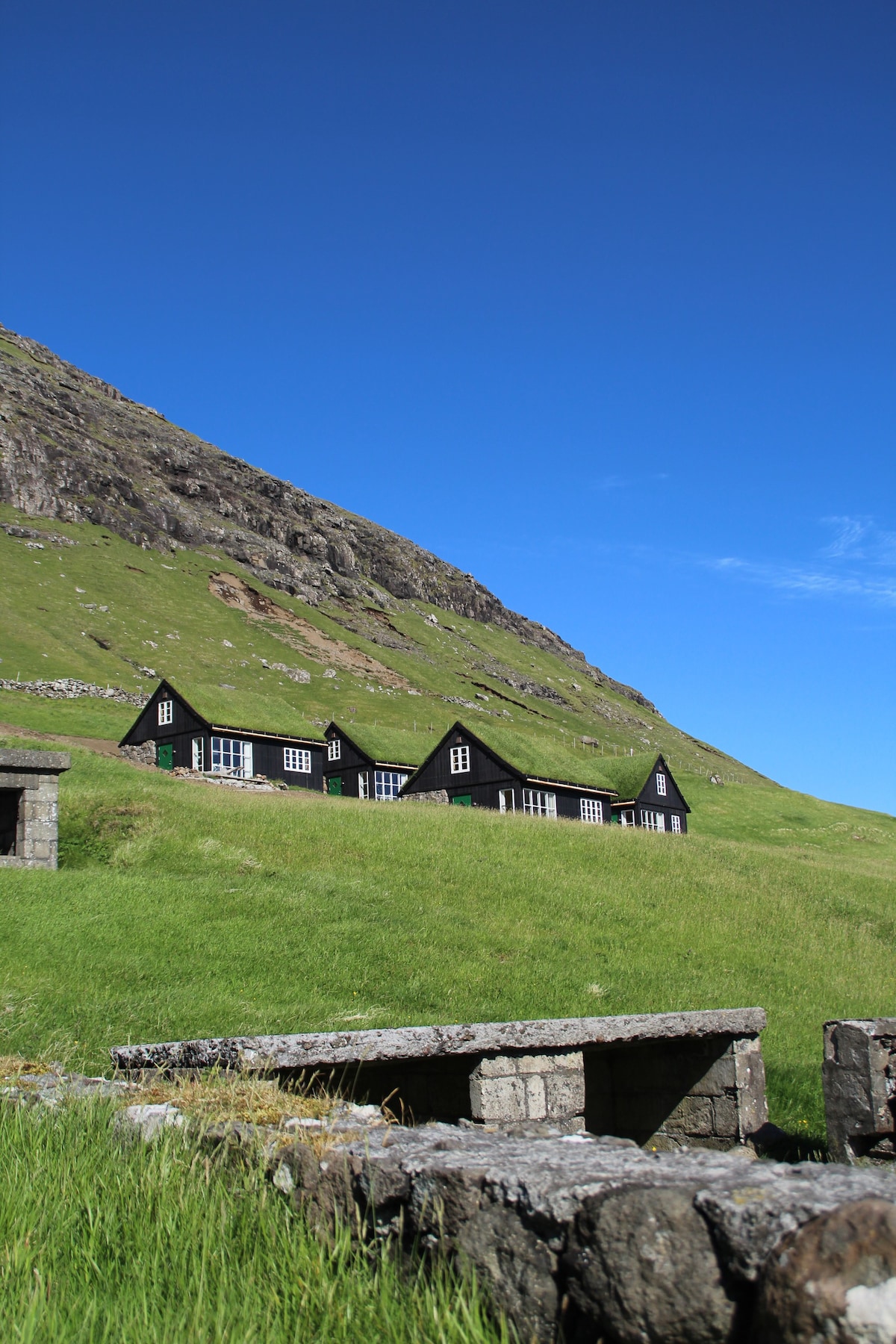 The View to Drangarnar, Tindholm end Mykines