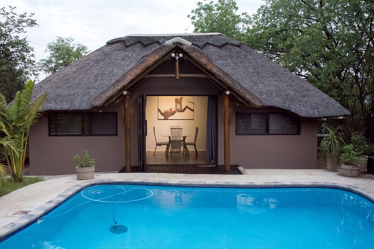 舒适的小屋，距离克鲁格国家公园（ Kruger National Park ）仅有4公里。