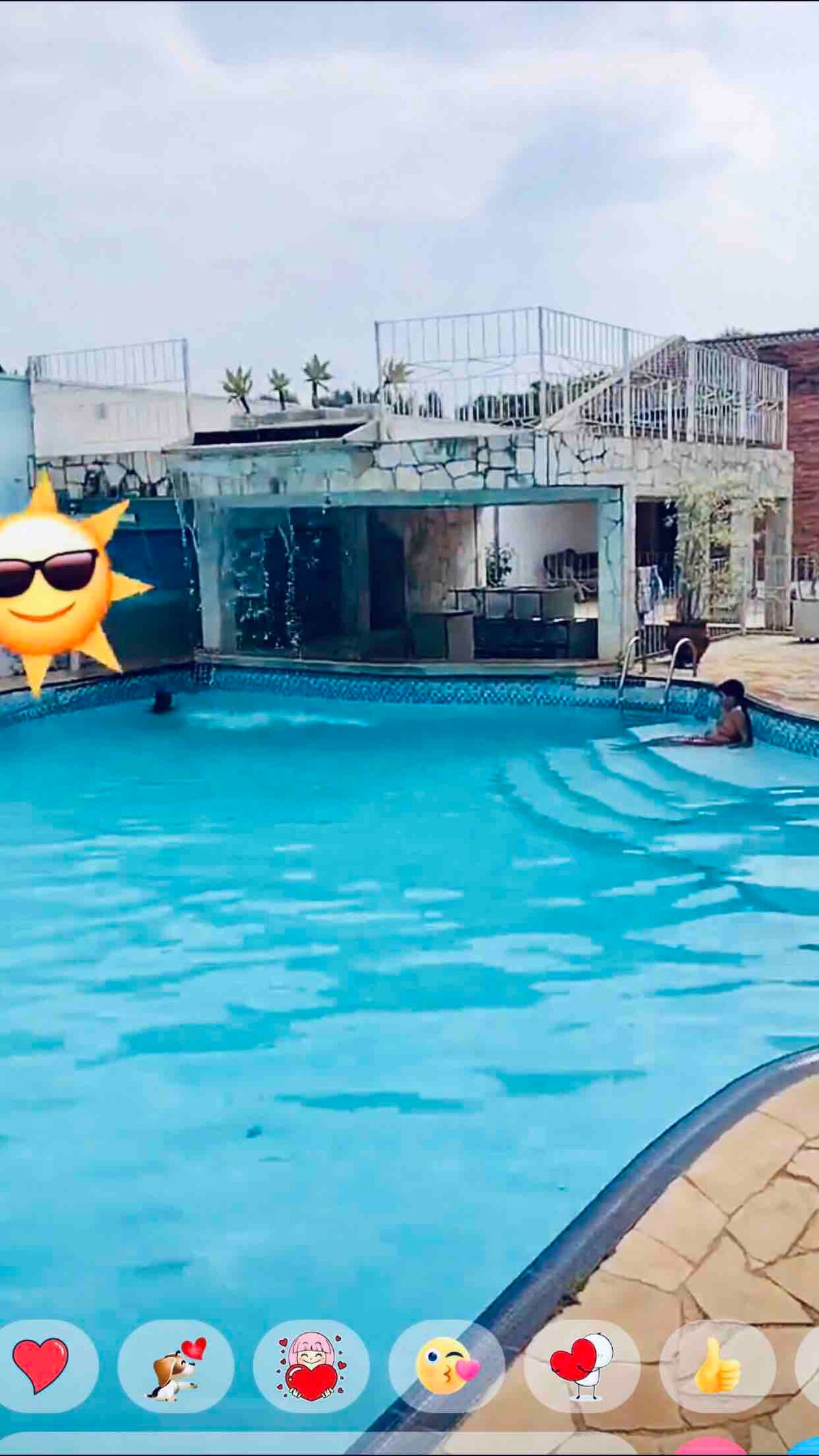 Casa agradável com piscina