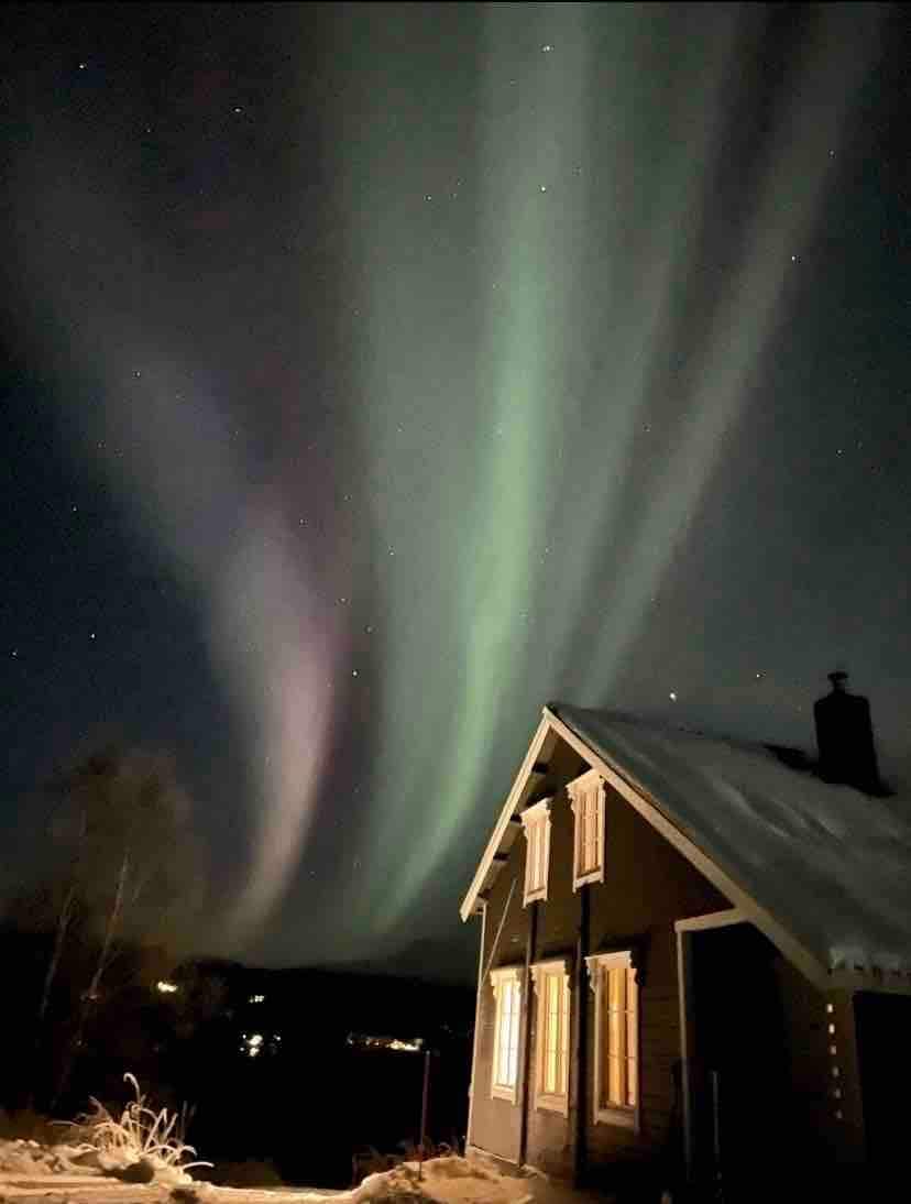 漂亮的小屋，位于Malangen ， Tromsø 1小时， Nordlys/旅程