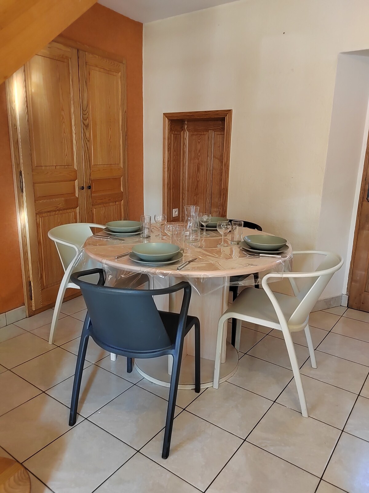 Maison 4 personnes dans petit village