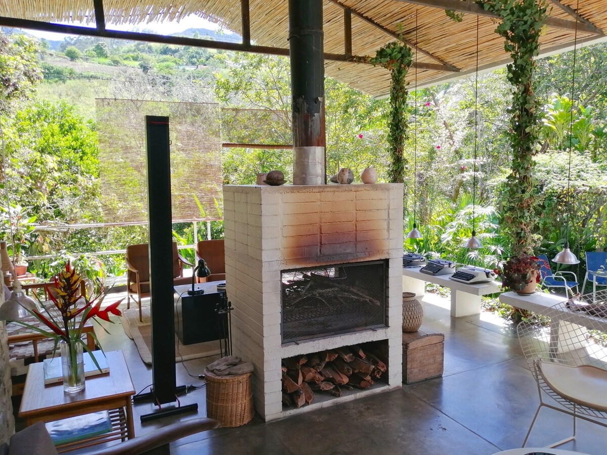 Casa al alba jardín Finca en Choachi, Cundinamarca