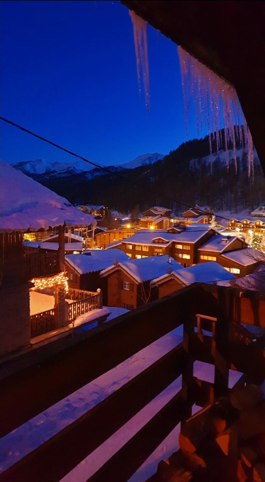 Appartement avec cheminée La Foux d'Allos .