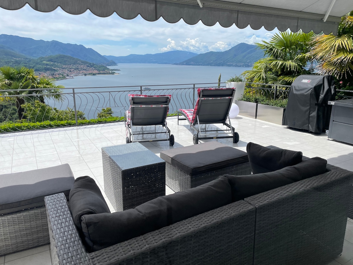 Modernes Apartment Traumseeblick Lago Maggiore