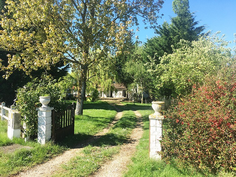 Touraine的乡村别墅。