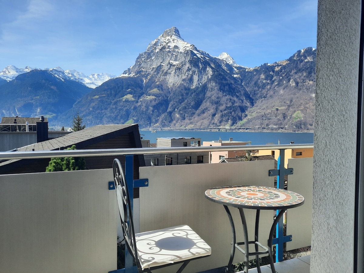 Gitschenblick, 5 Gehminuten zum Vierwaldstättersee