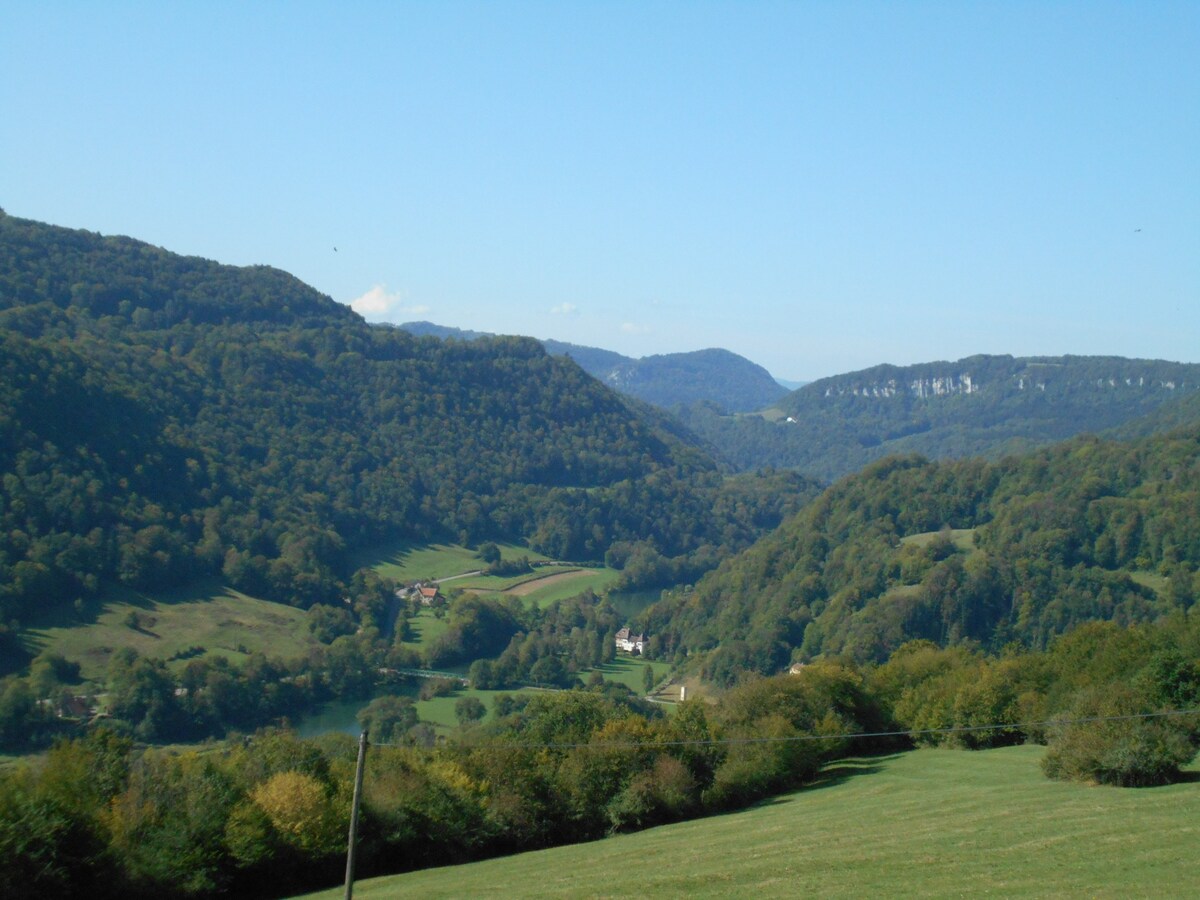 GÎTE Vaufrey "Le Bleuet"放松身心