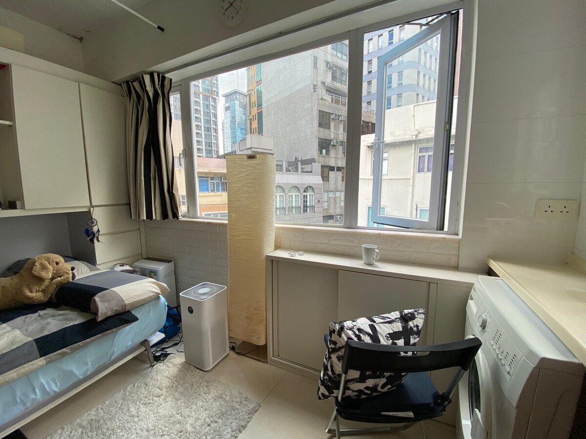 位于香港市中心的便利公寓