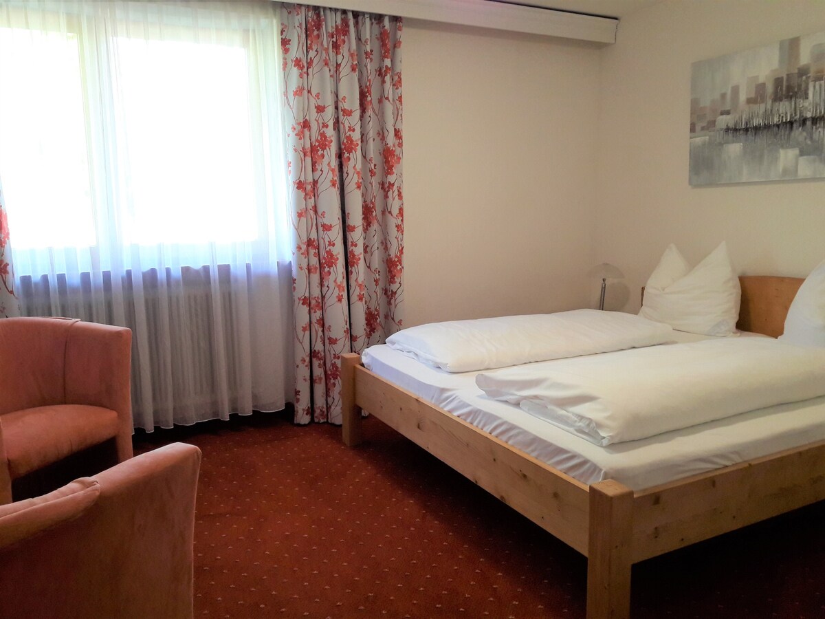 Double room in the SkiWelt ski area