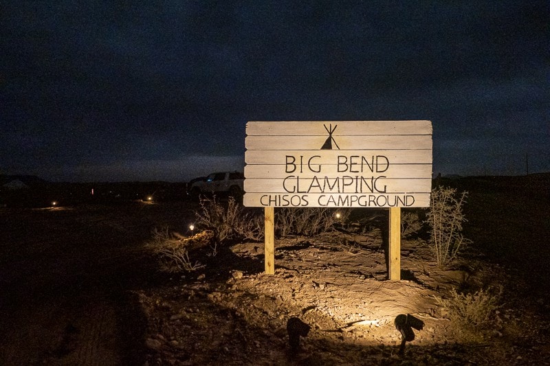 Colima露营地（两个帐篷@ Big Bend Glamping ）