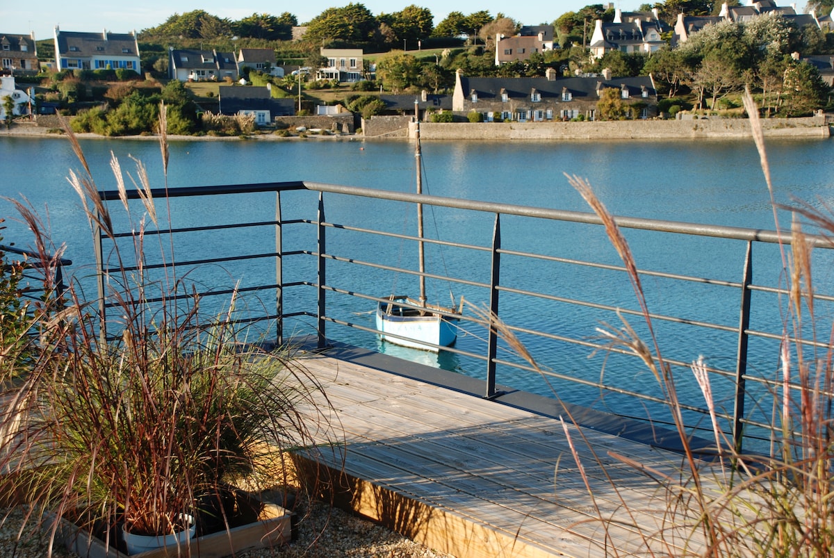 Villa d’architecte pieds dans l’eau - Rooftop