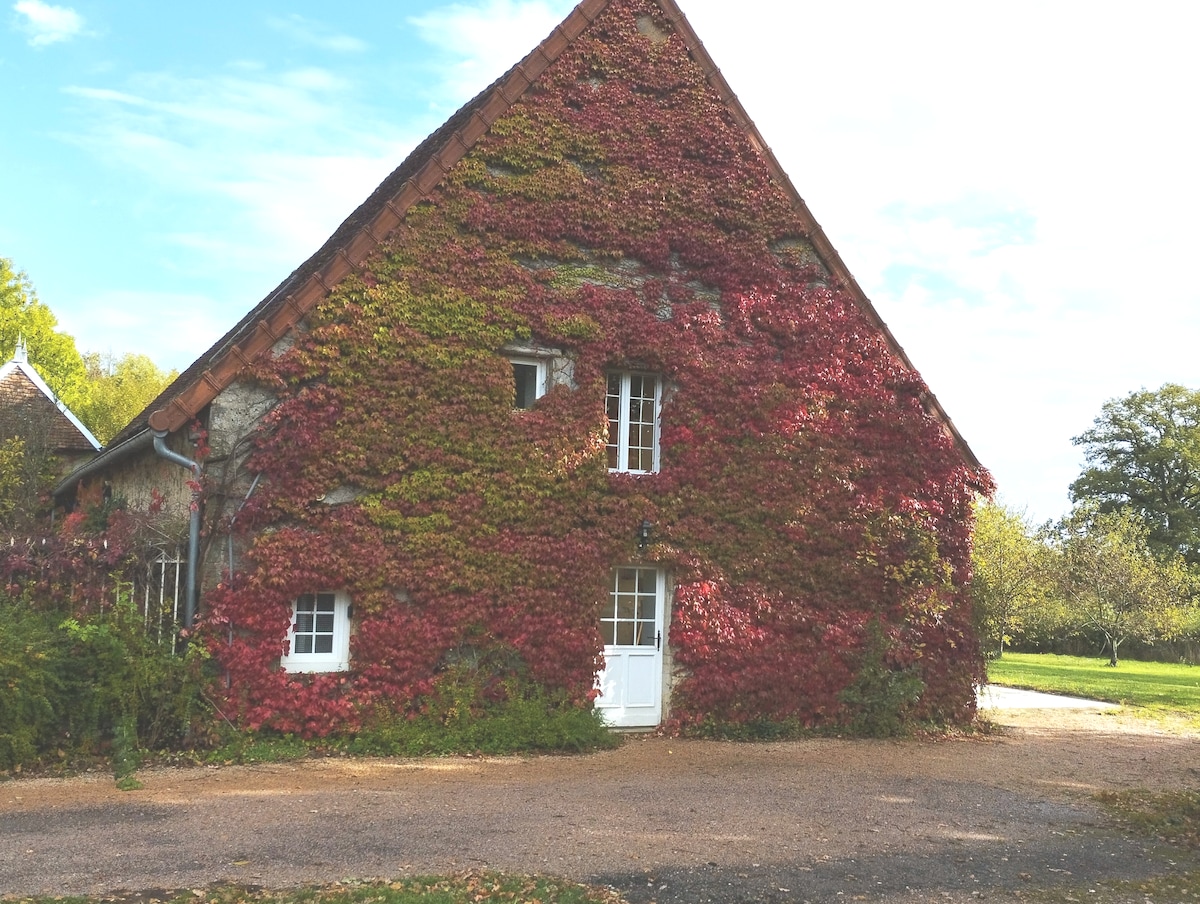 Maison familiale dans la campagne morvandelle