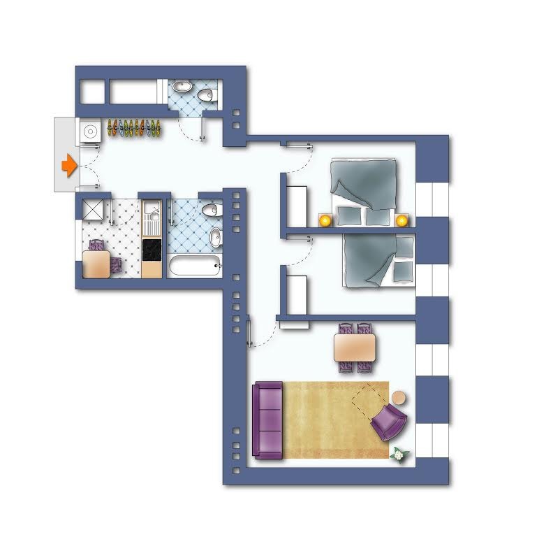 2卧室公寓，带空调，靠近Augarten和Prater (16)