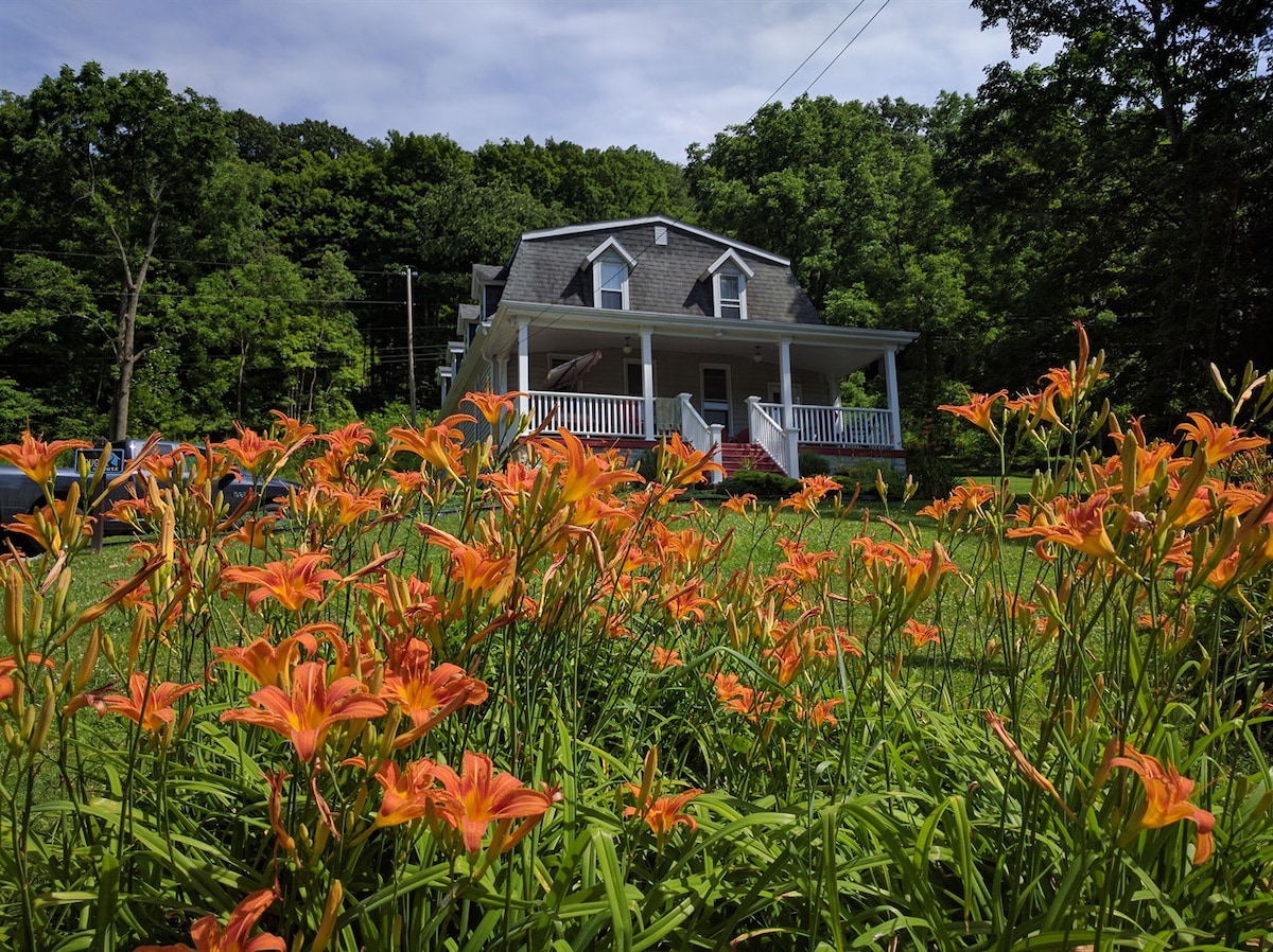 Beautiful, spacious home on Yough River and bike t