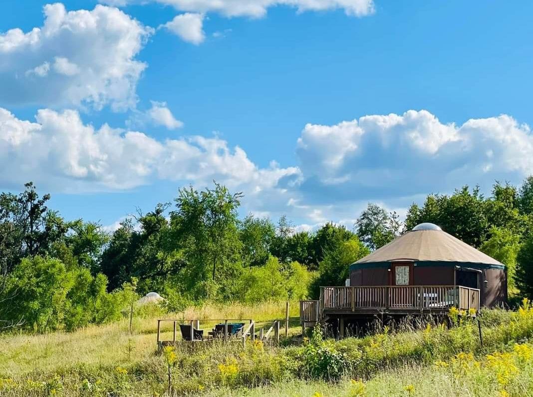 Yurt Glamping on a Magical Goat Farm