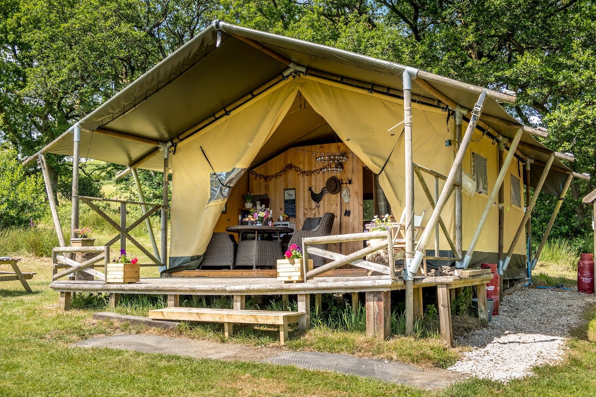 Deerland Safari Tent, secluded & private location