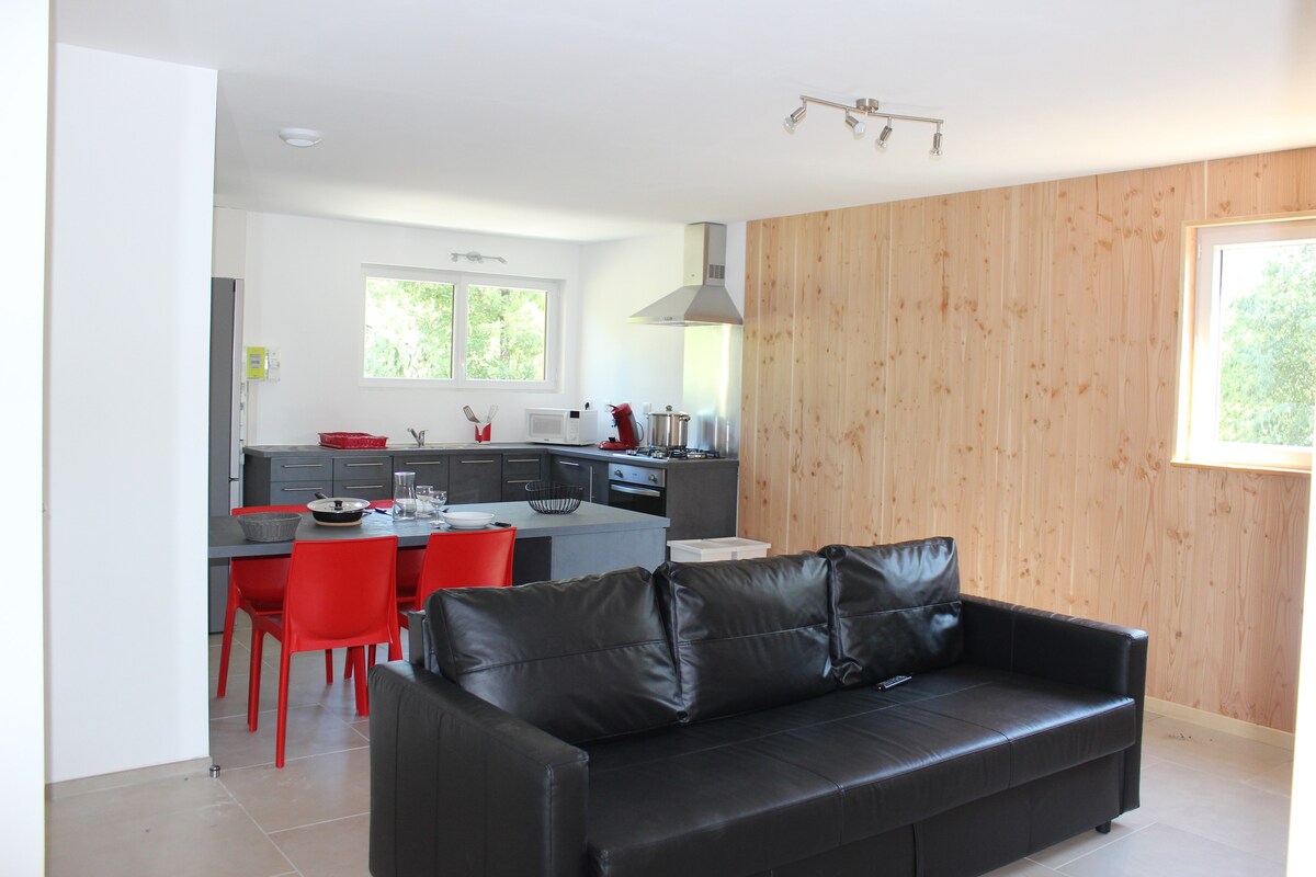 Maison en bois 62m2