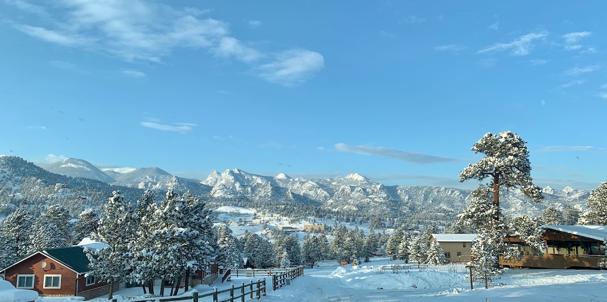 RMNP和Estes Park之间的小木屋无清洁费