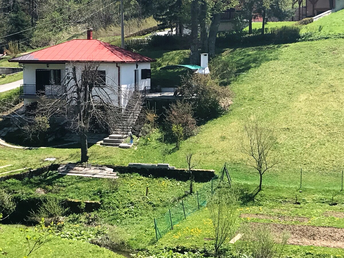 粉红之家-距离湖畔50米，麦尔兹拉伏地加
