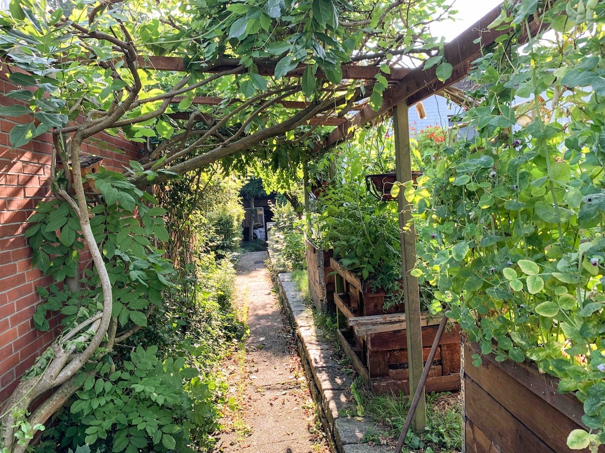 schönes Apartment für 2 in Hamburgs grünem Osten