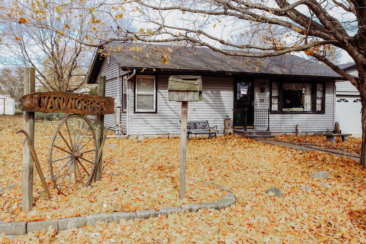 Cozy & Quiet Living at the Cookie Cottage