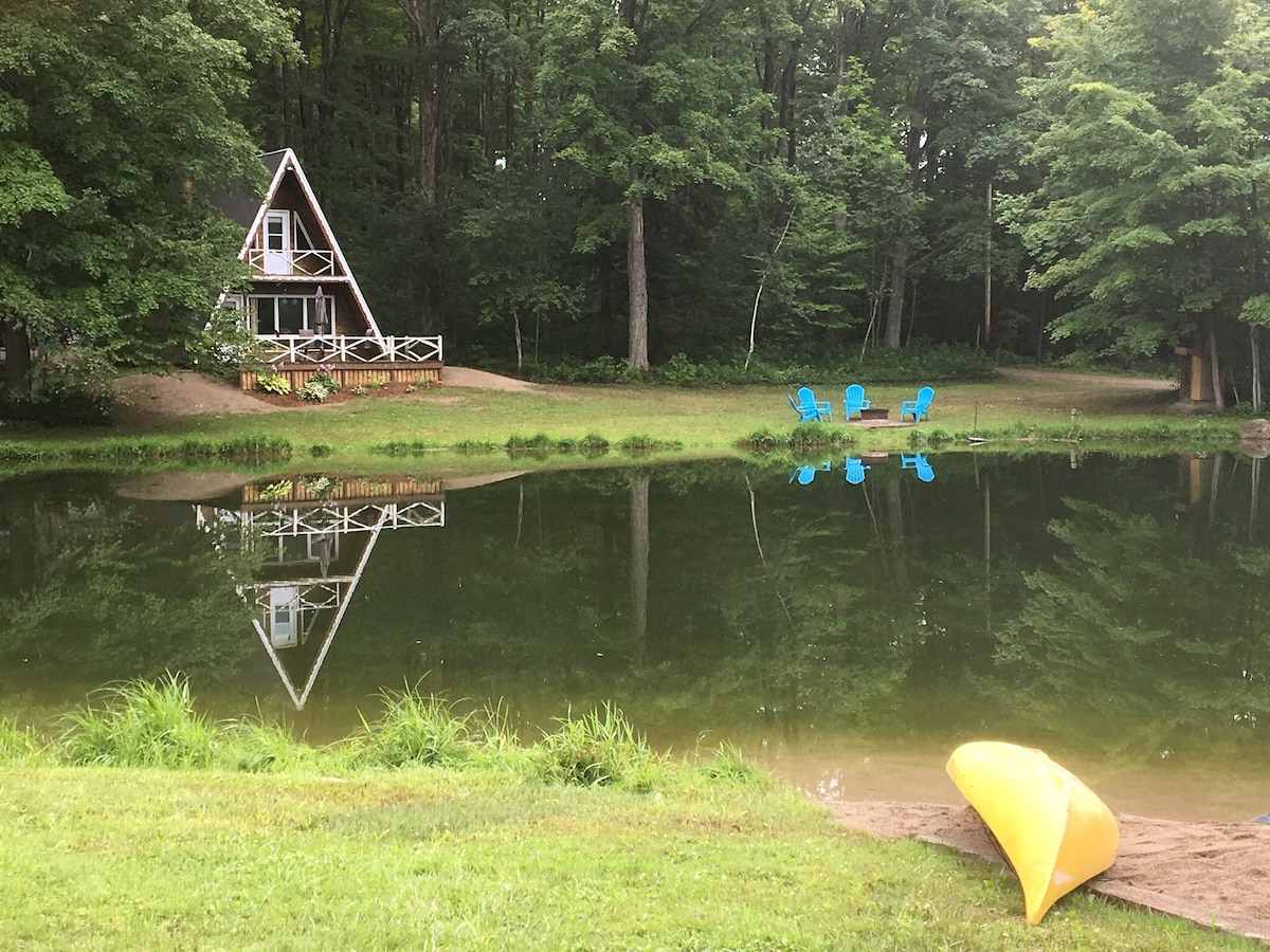 Up The Creek A-Frame Cottage